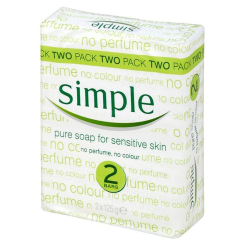 SIMPLE PURE SOAP FOR SENSITIVE SKIN 100G 2/PK. KD10770